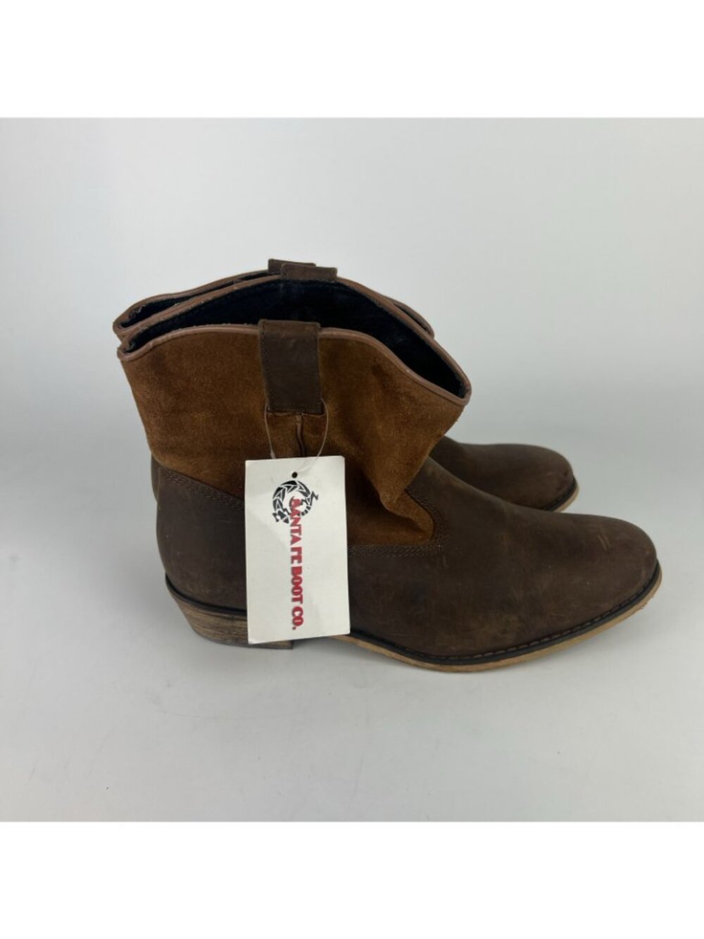 Santa Fe Boot Co SFW1217 Women's Brown Low Shaft Western Boots Size 10M NWT - Picture 3 of 5